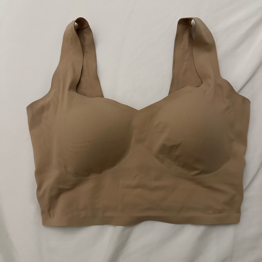 Skims Longline Bralette - Size Medium - Nude